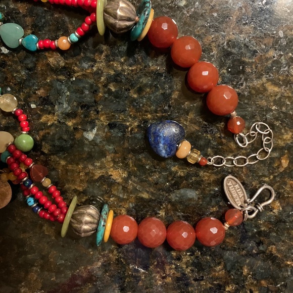 Massive Native American necklace by Kim Yubeta - Picture 6 of 8